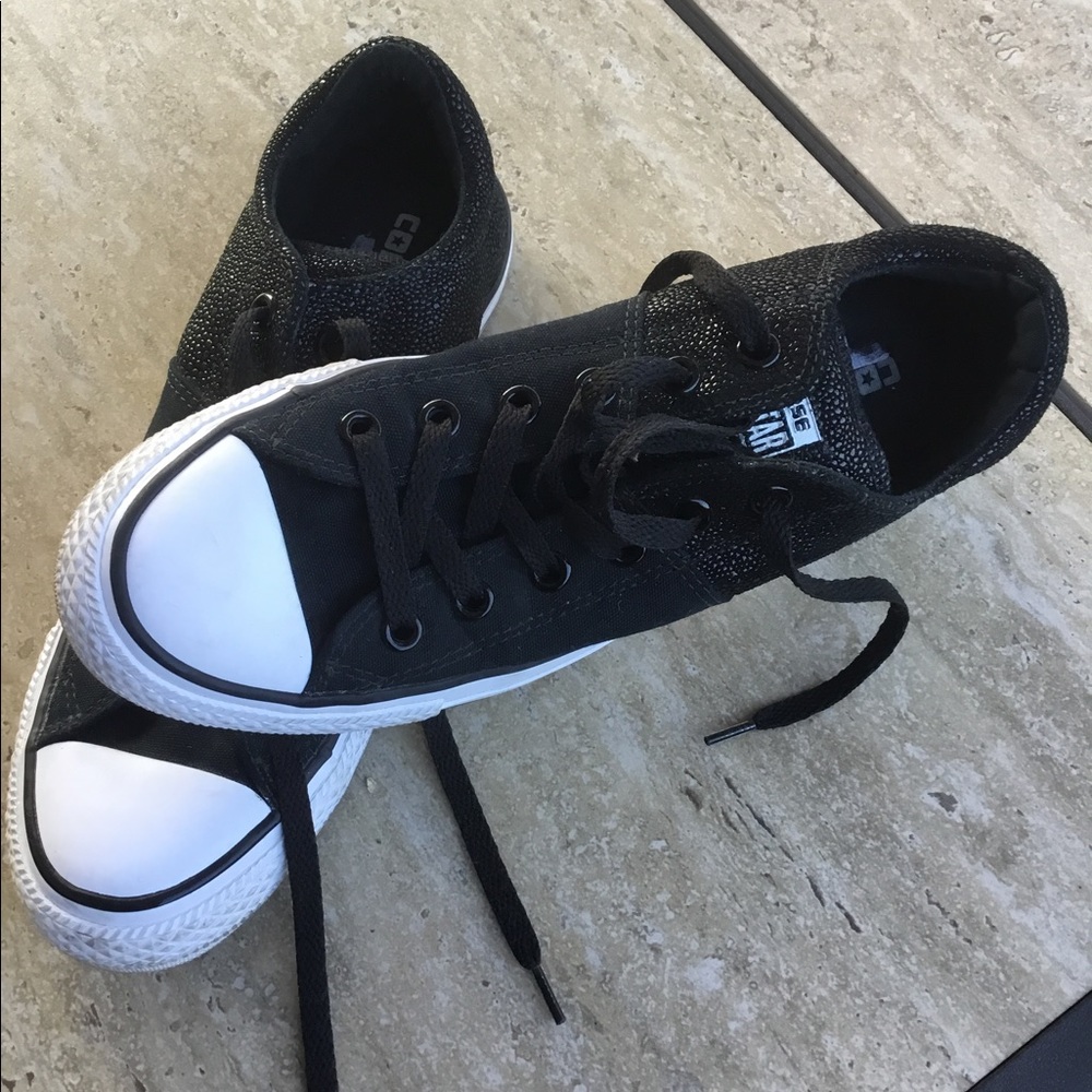 Converse women black - unique ! Size 9